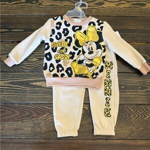 Disney Minnie Mouse Toddler set NWT